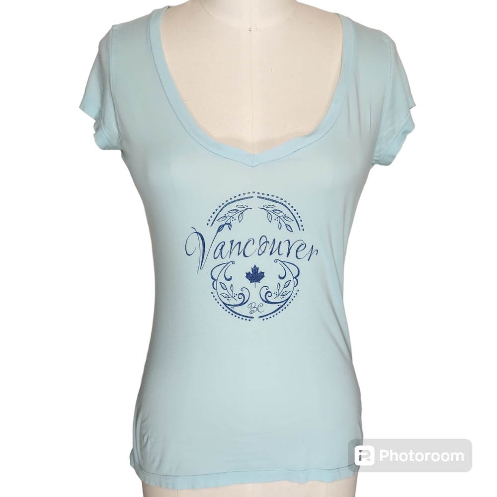 Light Blue Vancouver Women's Tee
